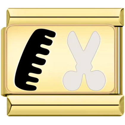 Wholesale Italian Charm Bracelet 9mm DIY Splicing Lovely Heart Stainless Steel Composable Bracelet