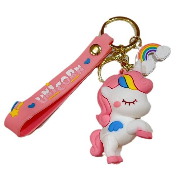 Wholesale Cartoon PVC Soft Glue Cute Keychain ACCVIP-KC-YueWei006