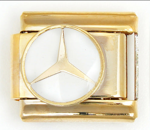 Wholesale Italian charm bracelet DIY splicing stainless steel composable bracelet