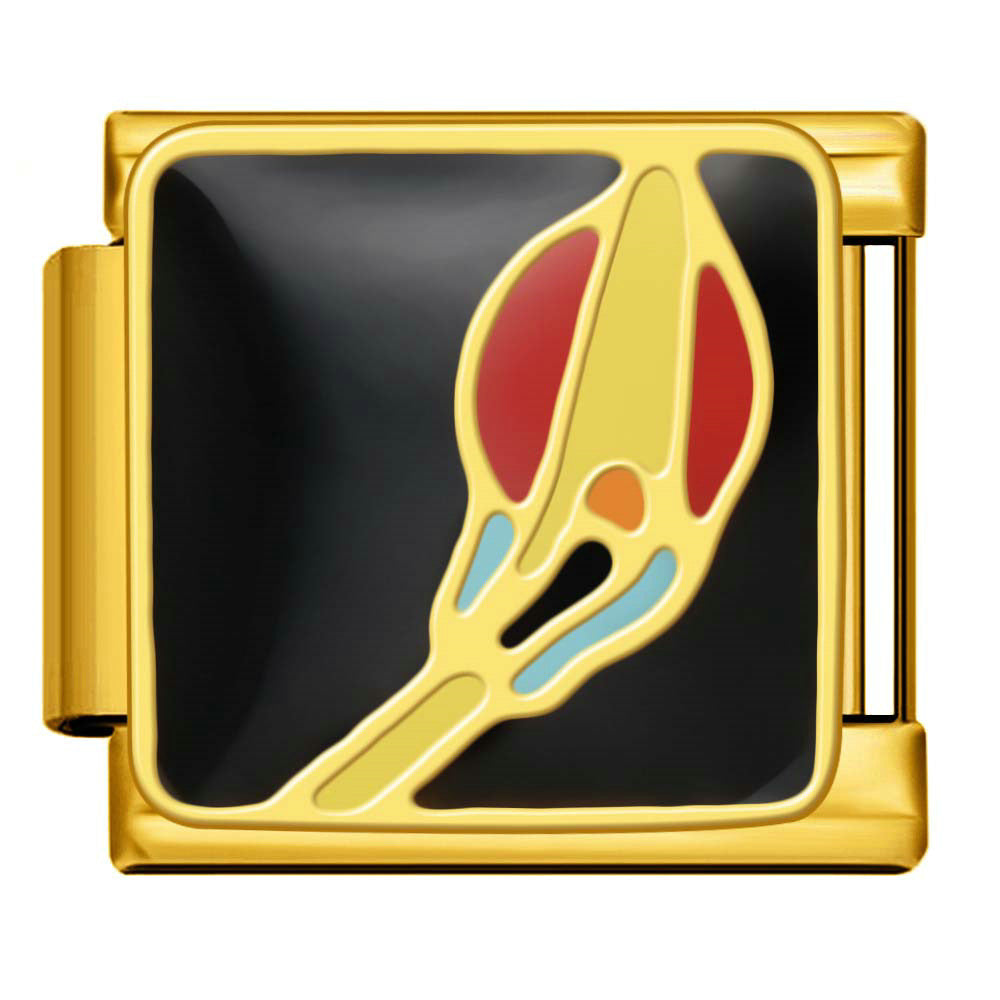 Wholesale 9mm Italian Charm Starter Bracelets DIY Ball Sports Stainless Steel Composable Bracelet