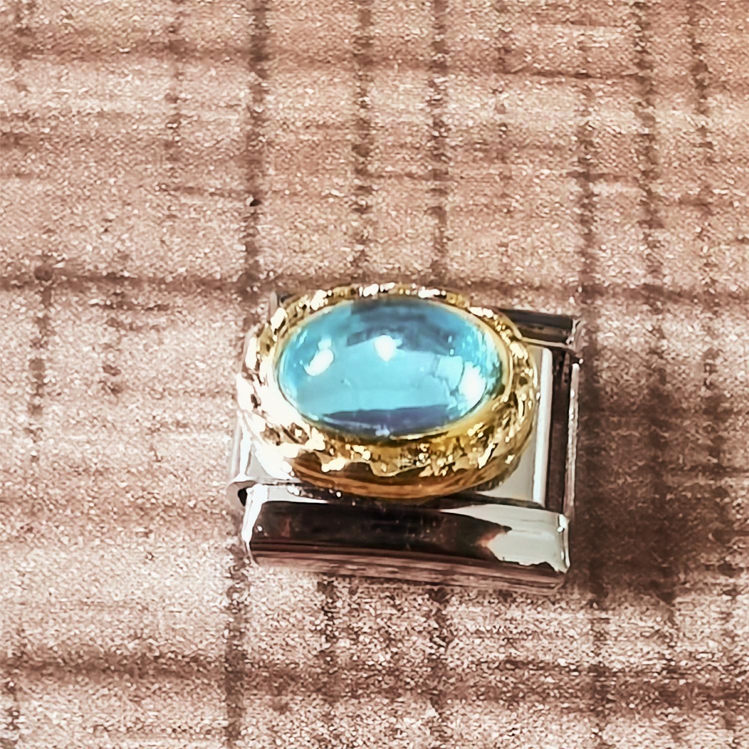 Wholesale Italian Charm Bracelet 9mm DIY Spliced Removable Stainless Steel Gem Composable Bracelet ACC-BT-XY028