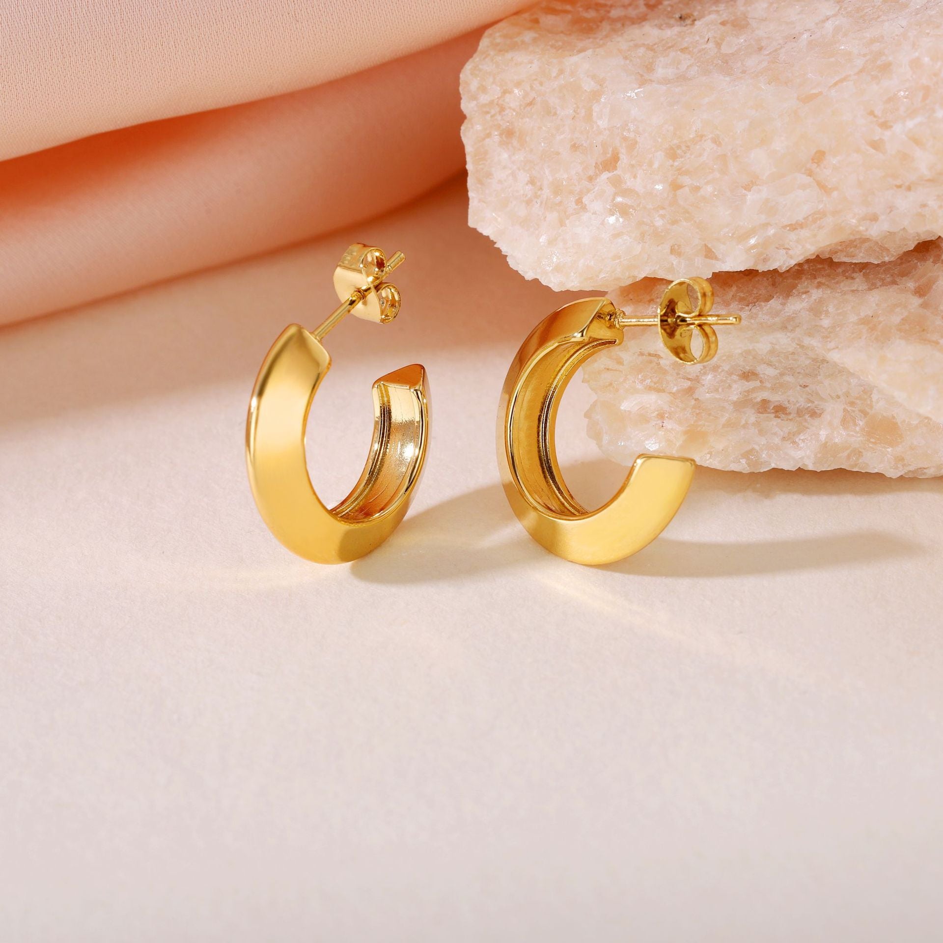 Wholesale  Hypoallergenic Jewelry  Titanium Steel Earrings