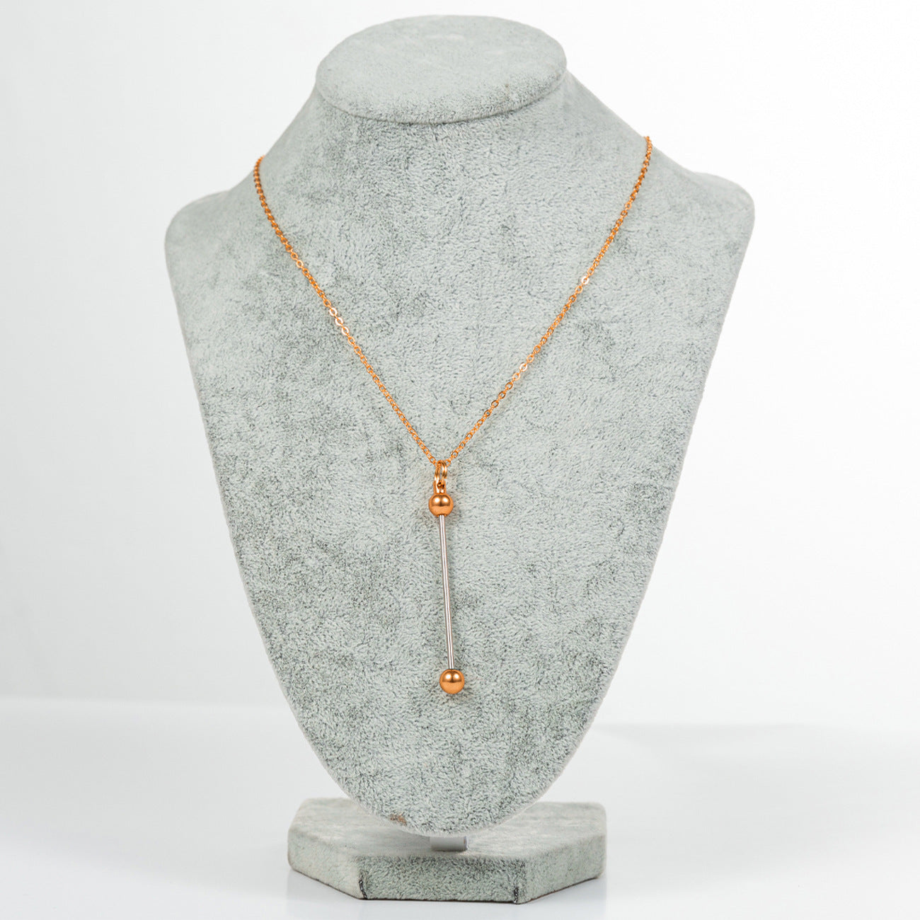 Wholesale Light Luxury Niche DIY Beaded Necklace ACC-NE-HuaH001