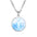 Wholesale Twelve constellation simple alloy pendant necklace
