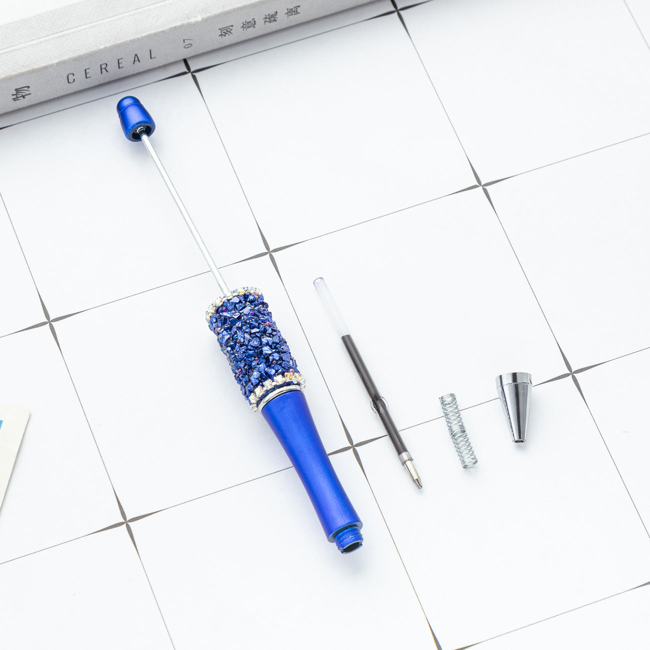 Wholesale Beadable Pens Rhinestones Crushed Stone DIY Pen Office Supplies Gift ACC-PN-CY007
