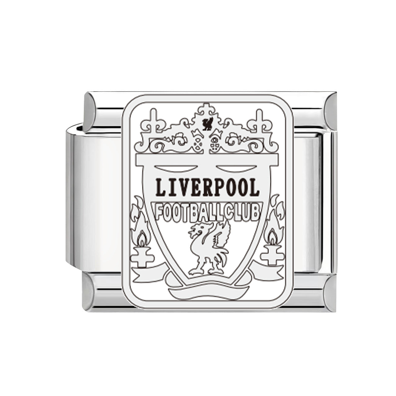 Wholesale Italian Charm Bracelet 9mm DIY Football Series   Creative Stainless Steel Composable Bracelet