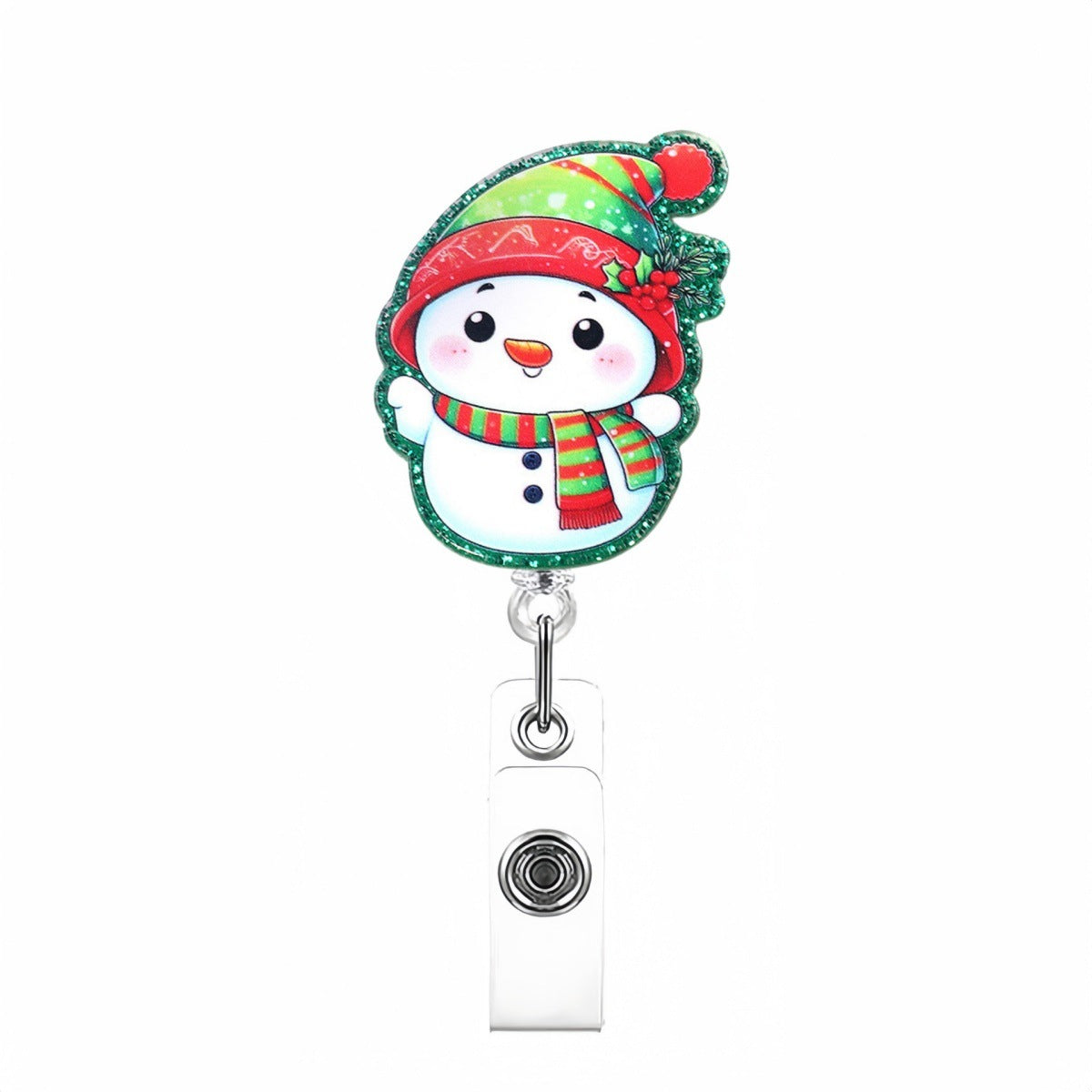 Wholesale Christmas  acrylic    Badge Reels