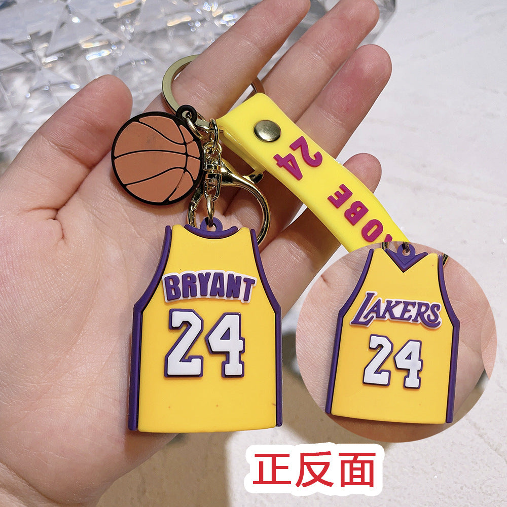 Wholesale Basketball jersey keychain
