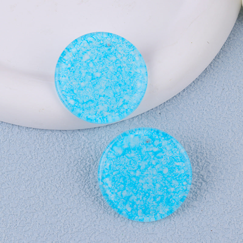 Wholesale  Bohemian love geometric diamond acrylic earrings