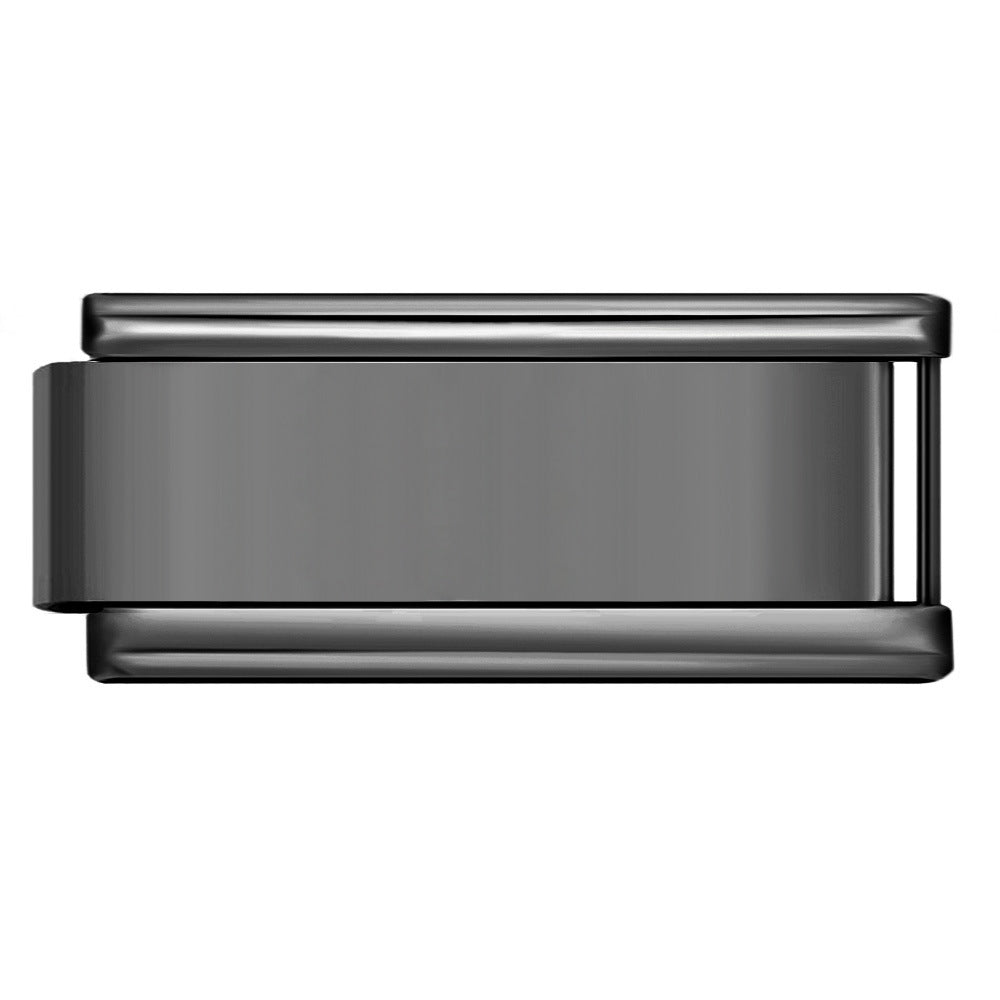 Wholesale Geometric Stainless Steel Italian Module Bracelet,  Fashion Jewelry Accessory for DIY Watch Band or Boutique Resale Gift