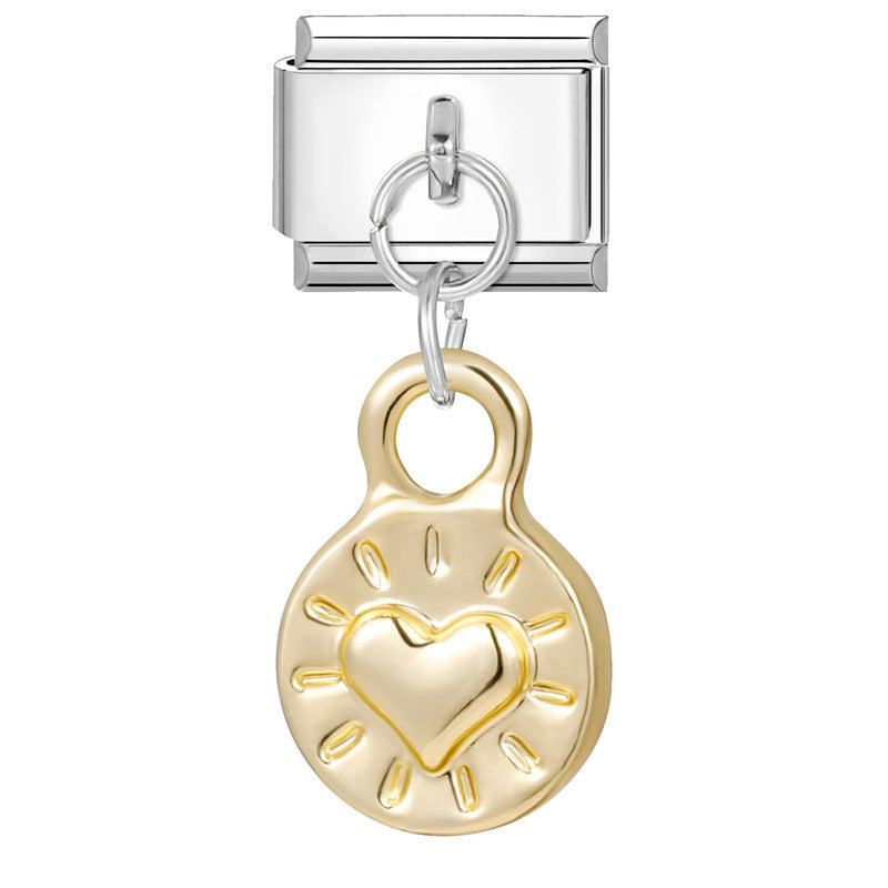 Wholesale Charms steel bottom detachable bracelet module bracelet DIY