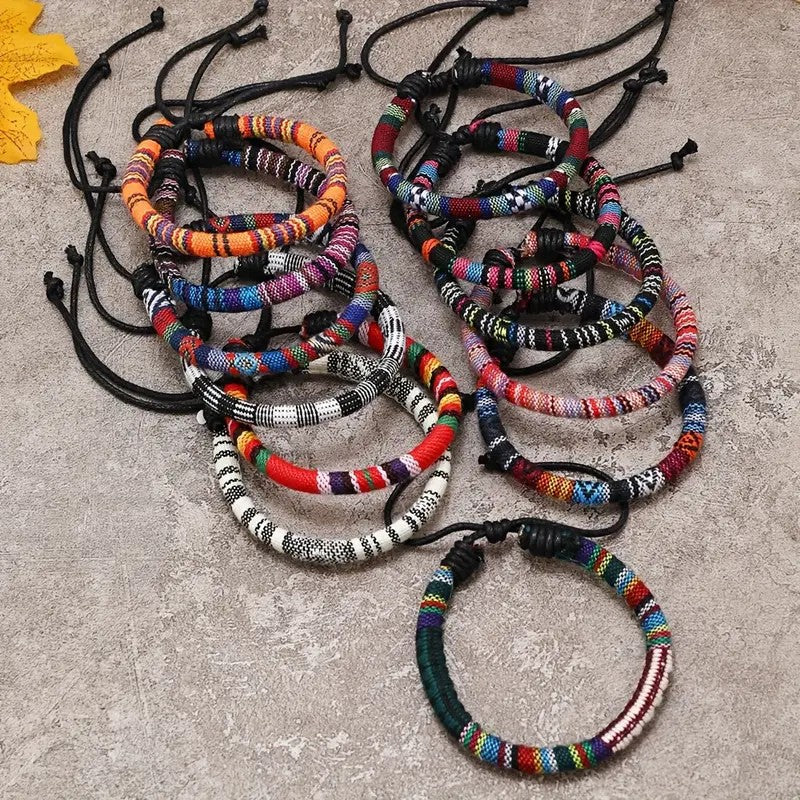 Wholesale  Environmentally Friendly Cotton Bracelet