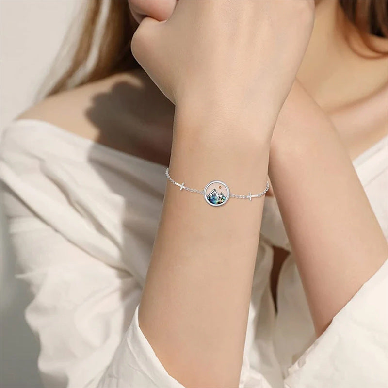 Wholesale Stainless Steel Shell Mustard Seed Bracelet ACC-BT-MS002