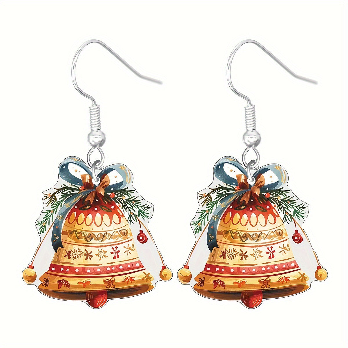 Wholesale  Christmas Cartoon  Cute Acrylic Pendant  Gingerbread Earrings