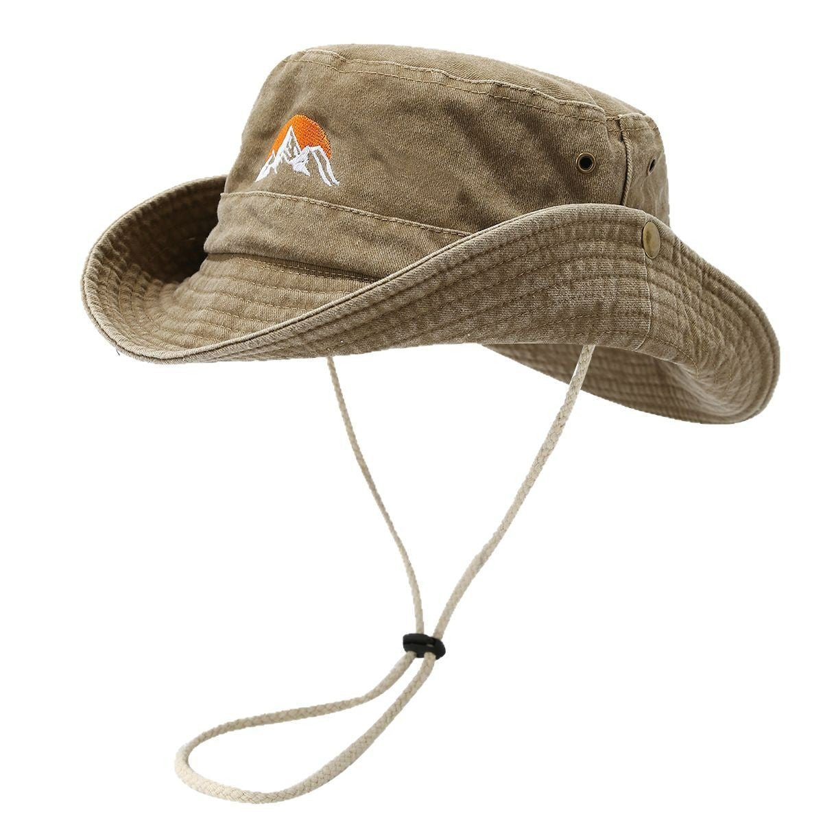 Wholesale Embroidered Printed Large Brim Bucket Hat