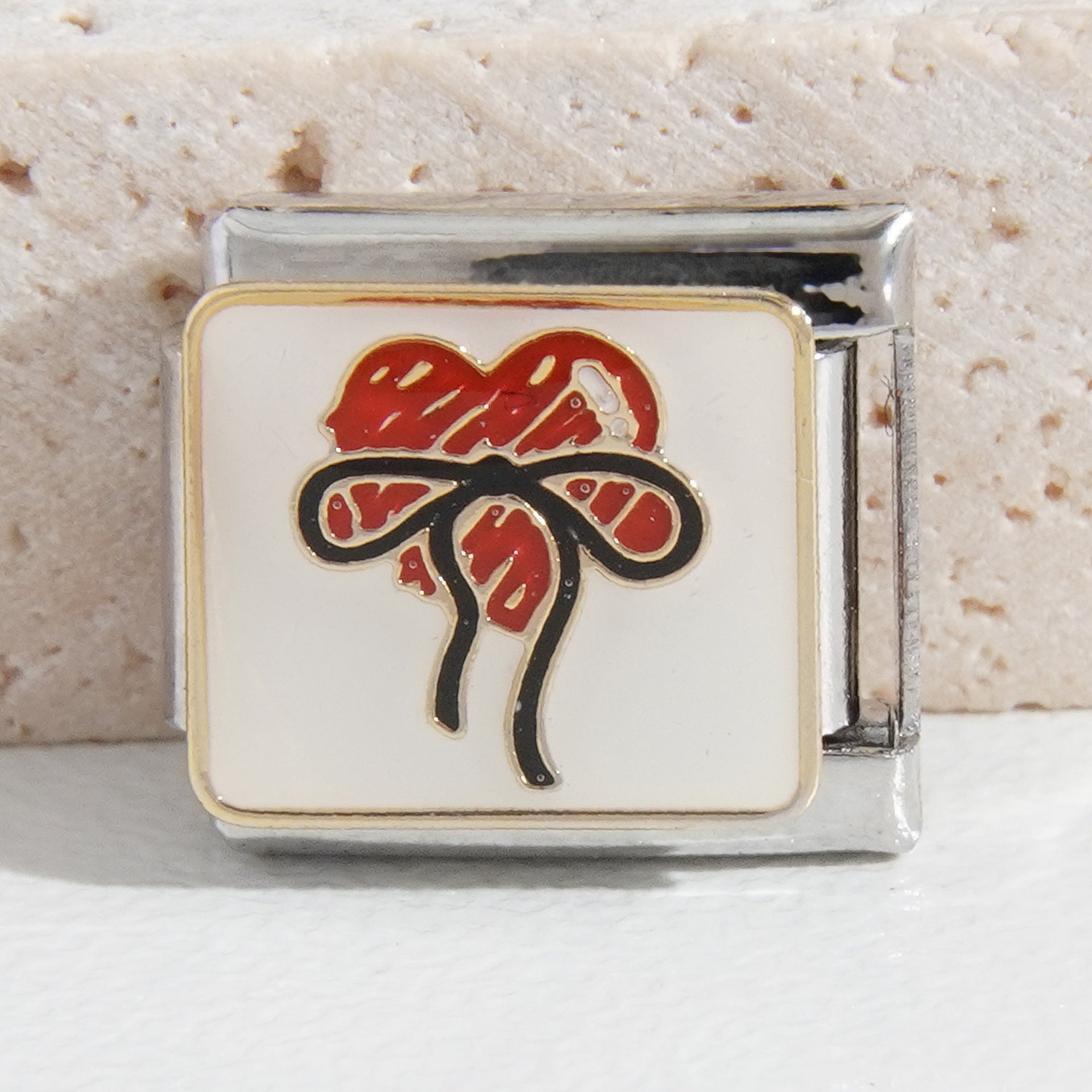 Wholesale Italian Charm Bracelet 9mm DIY Splicing Leopard Print Series Stainless Steel Composable Bracelet