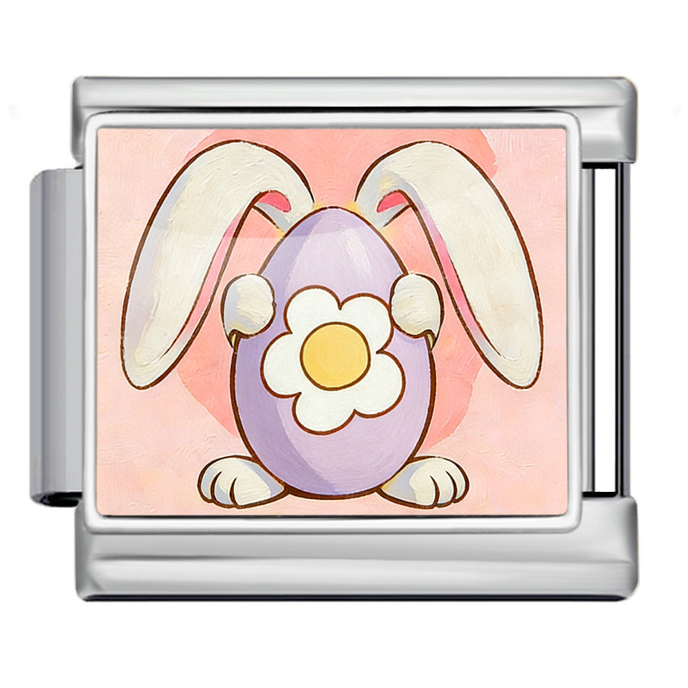 Wholesale Easter Egg Design Stainless Steel Bracelet,  Fashion Accessory for Boutique Resale