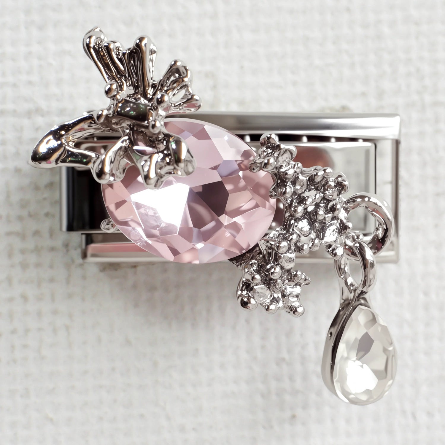 Wholesale 5pcs/pack Makeup &  Accessories Enamel Italian Charms Single Section Creative Stainless Steel Composable Bracelet