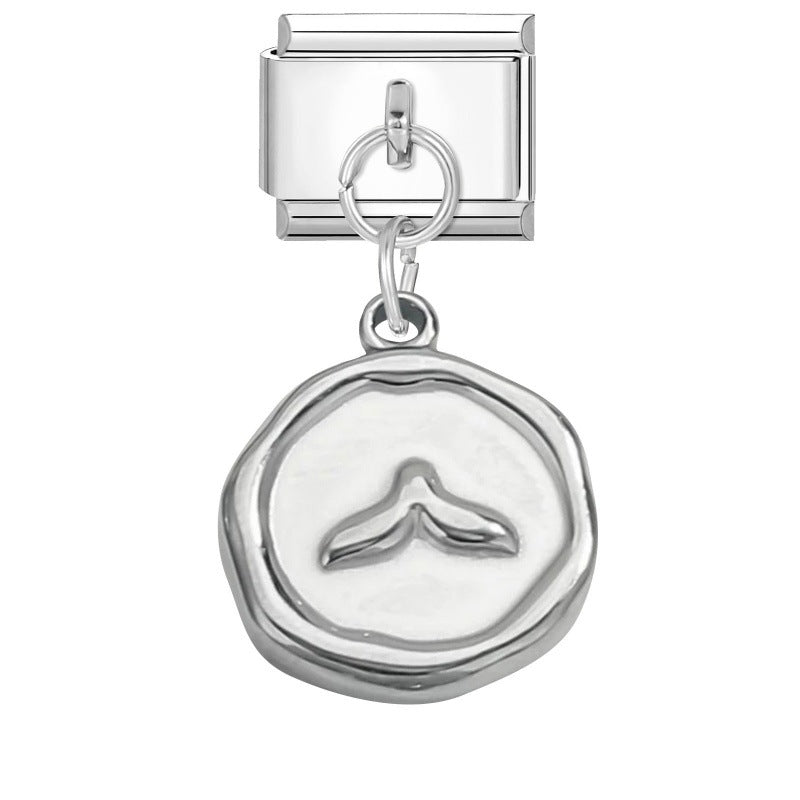 Wholesale  Italian Charm Bracelet 9mm DIY  Creative Stainless Steel Composable Bracelet