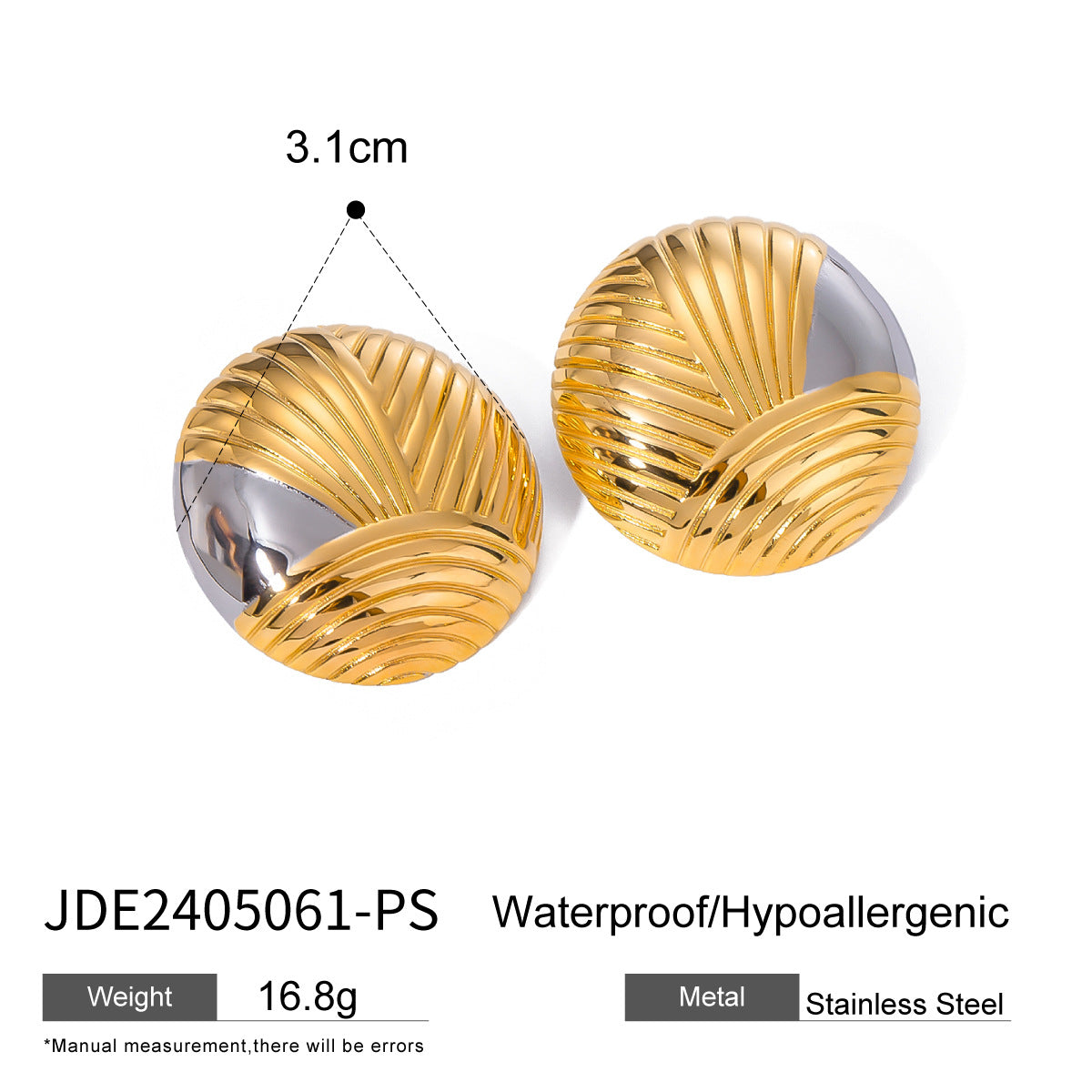 Wholesale Stainless Steel Circle Earrings