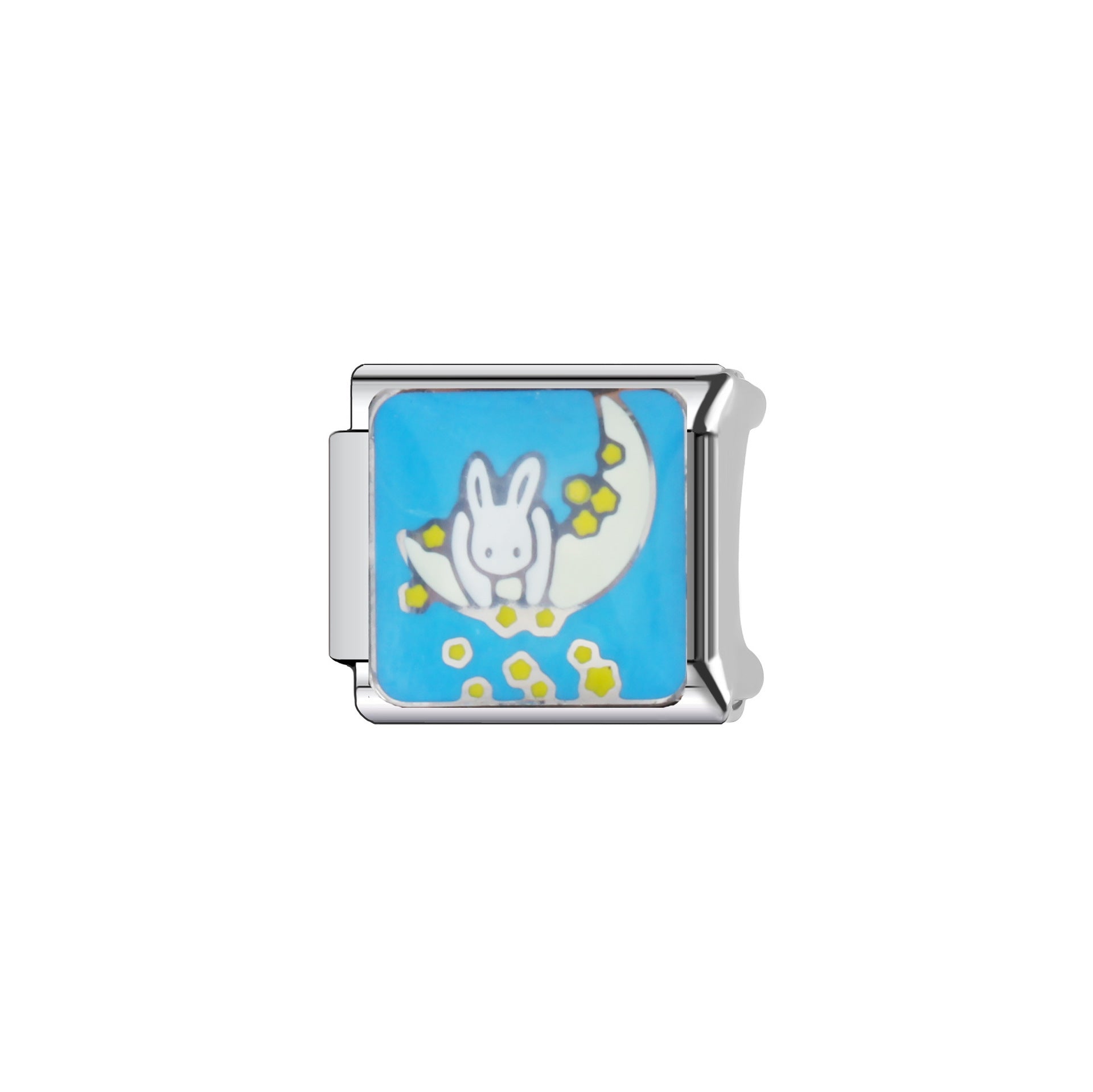 Wholesale Cartoon Animal and Planet Theme Stainless Steel DIY Modular Watch Strap for Unisex Gift