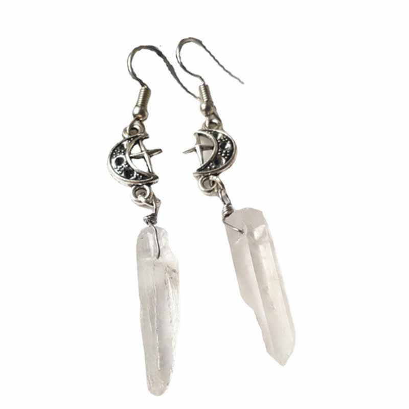 Wholesale Bohemian Vintage Sun and Moon Earrings