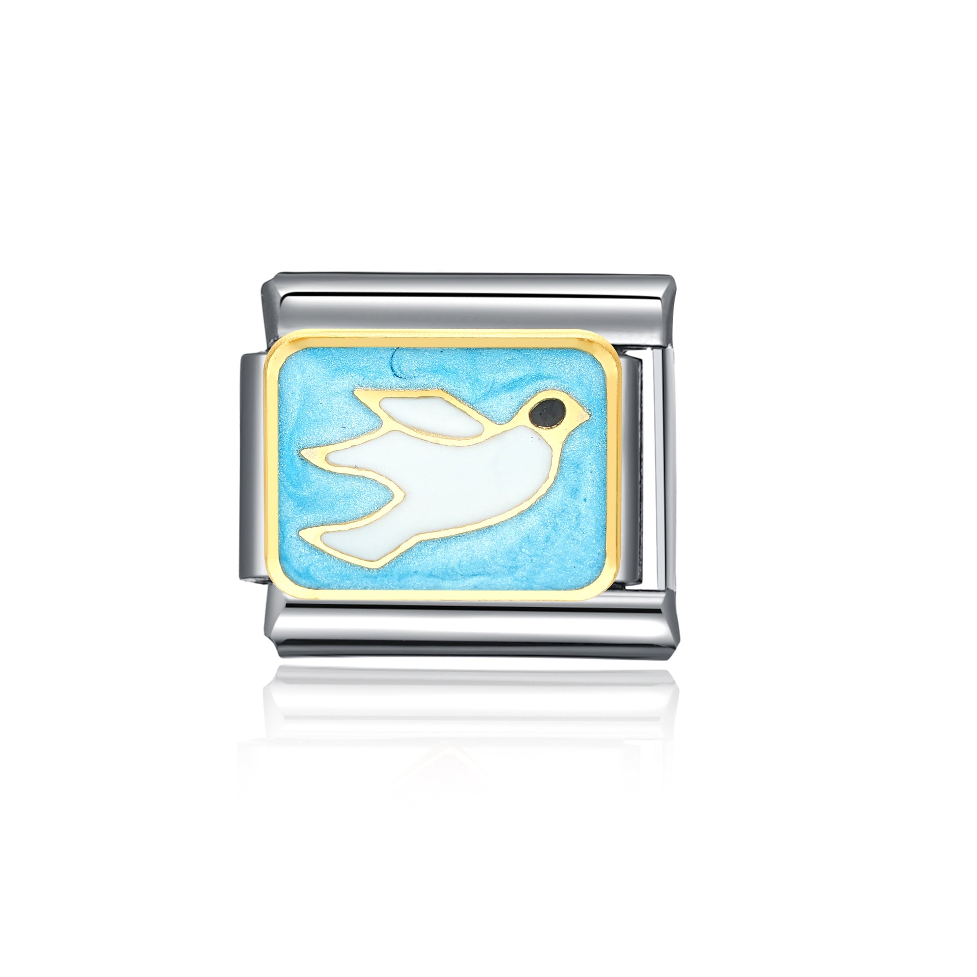 Großhandel italienisches Charmearmband 9mm DIY Spleißen süßer kreativer Anhänger Edelstahl komponierbares Armband