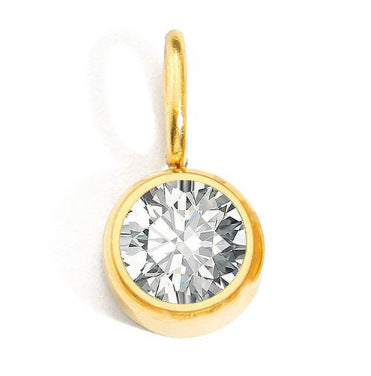 Wholesale Stainless steel birthday stone letter pendant