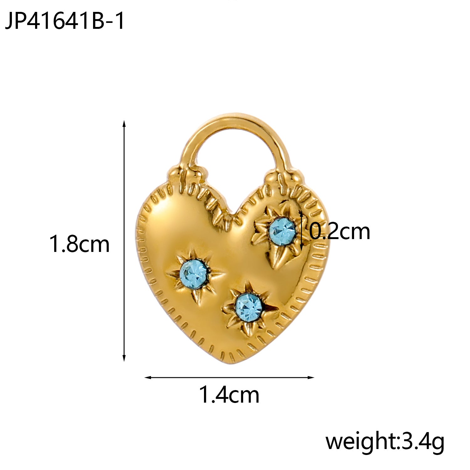 Wholesale Stainless steel retro geometric love flower peach heart pendant