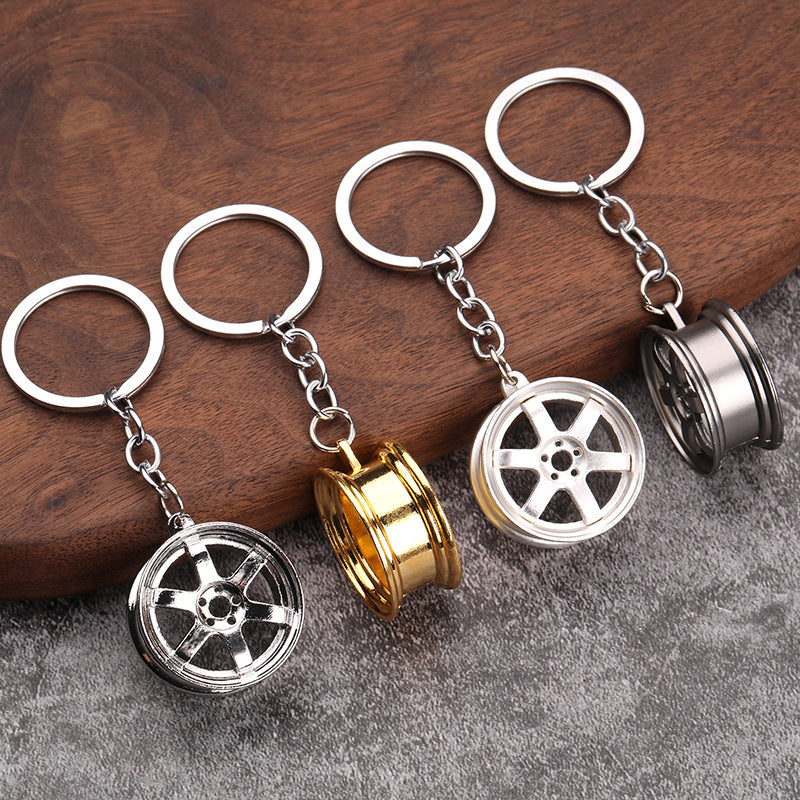 Wholesale Creative three-dimensional car modification accessories keychains