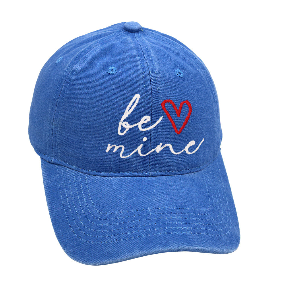 Wholesale Valentine's Day Embroidered Couple Baseball Caps