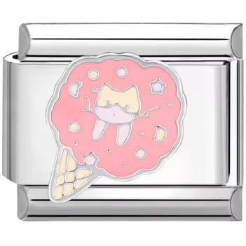 Wholesale Italian Charm Bracelet 9mm DIY Splicing Cute Cartoon Titanium Steel  Composable Bracelet