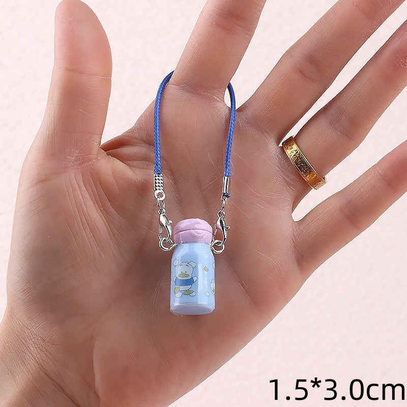 Wholesale Cute cartoon mini thermos cup doll accessories