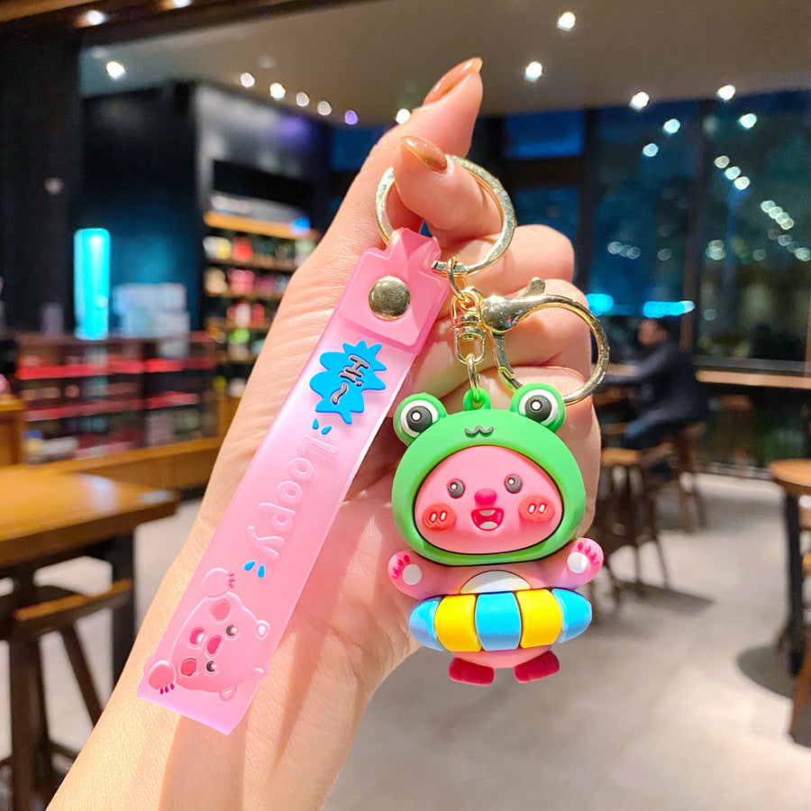 Wholesale Cartoon Keychains School Bag Pendant Creative Keychain ACC-KC-Gongz010