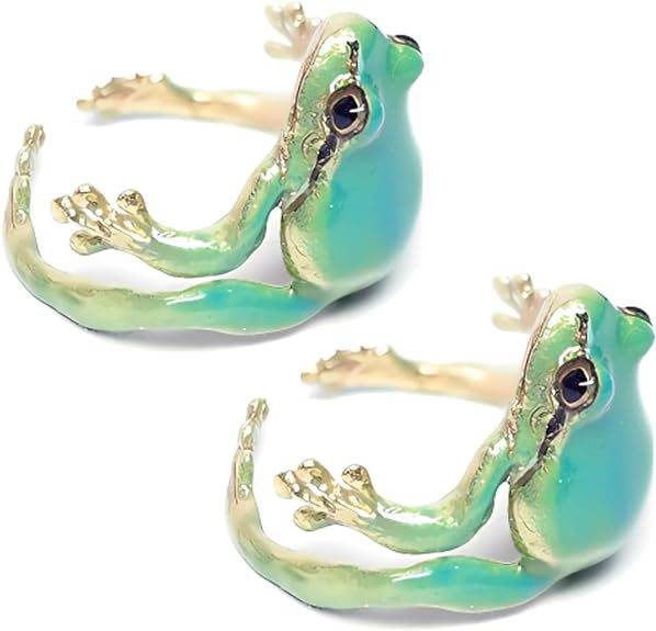 Wholesale Frog Opening Adjustable Creative Ring