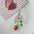 Wholesale  Tulip Strawberry Pendant Cherry Blossom Keychain