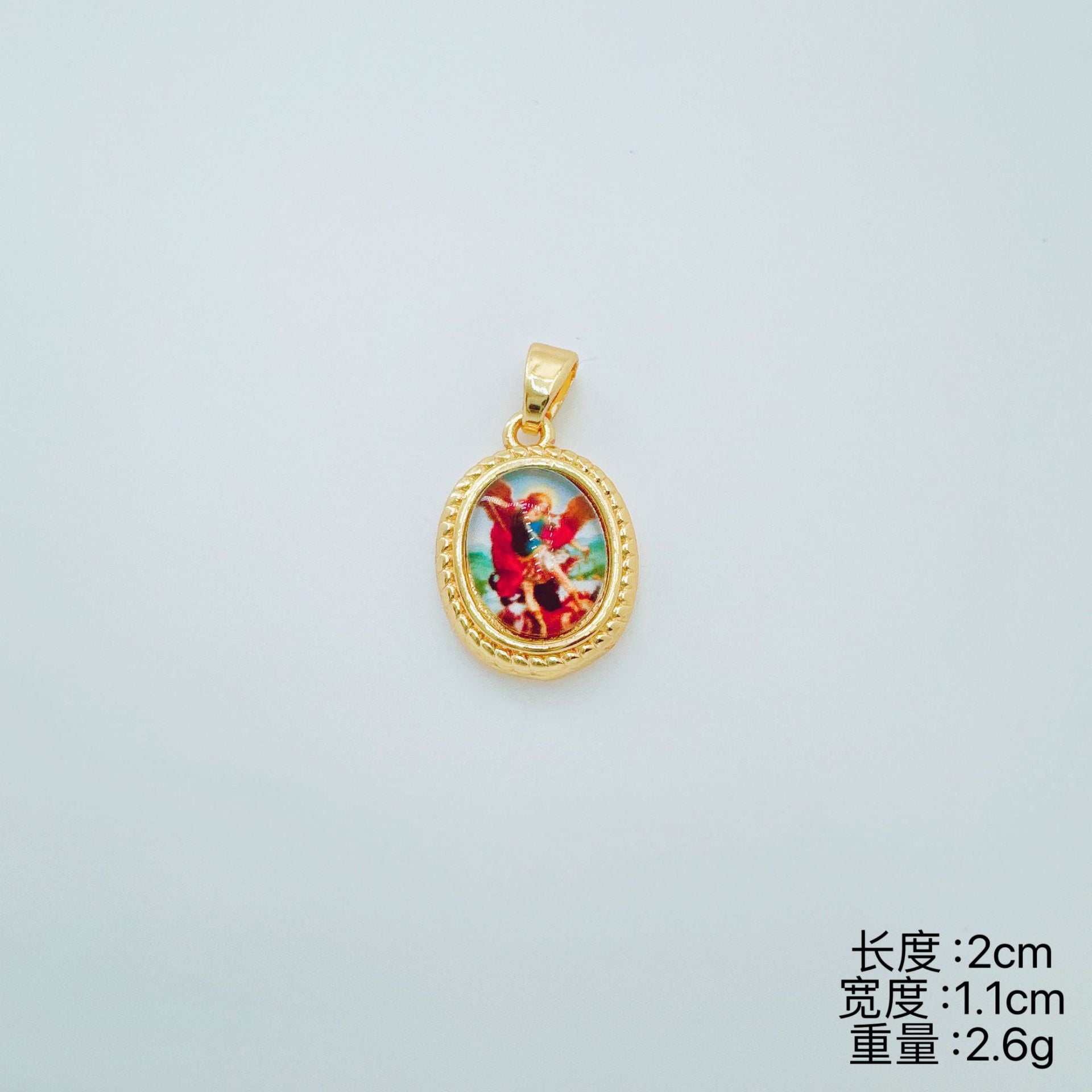 Wholesale Gold-Plated Copper Figure Pendant Necklace,  Trendy Gift Jewelry Accessory for Women