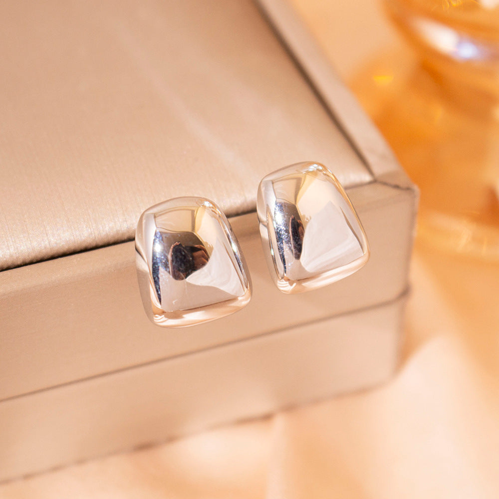 Wholesale  Three-dimensional Gone Geometric Earrings