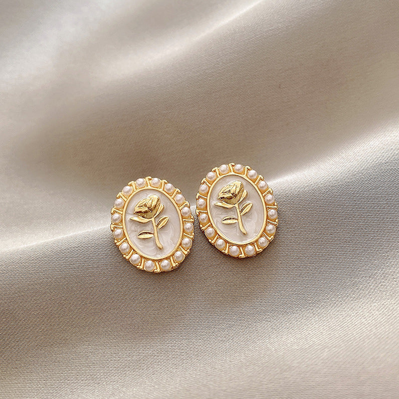 Wholesale S925 Silver Needle Temperament Earrings ACC-ES-Mengf004