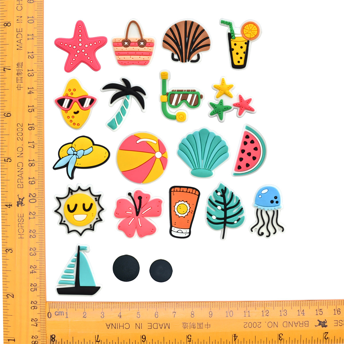 Wholesale Random 100pcs Beach Bag Accessories Shoes Charms ACC-SC-RYY046