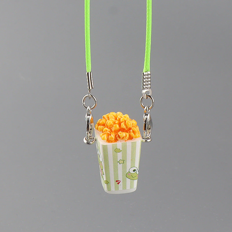 Wholesale Cute cartoon mini popcorn doll accessories