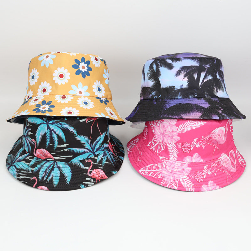 Wholesale  Digital Printed Fisherman Hat Outdoor Bucket Hat
