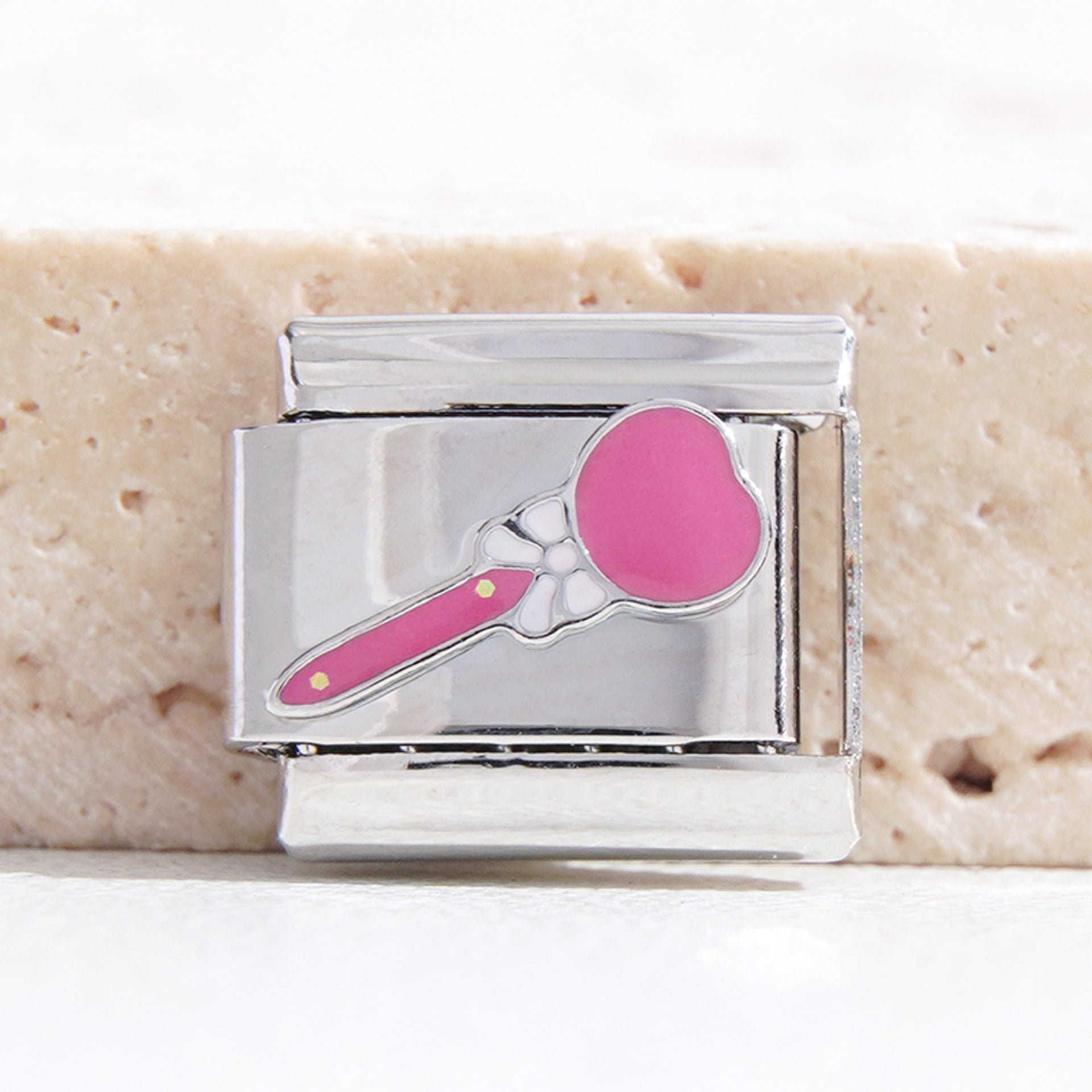 Wholesale Italian Charm Bracelet 9mm DIY Splicing Cute Cartoon Series Stainless Steel Composable Bracelet