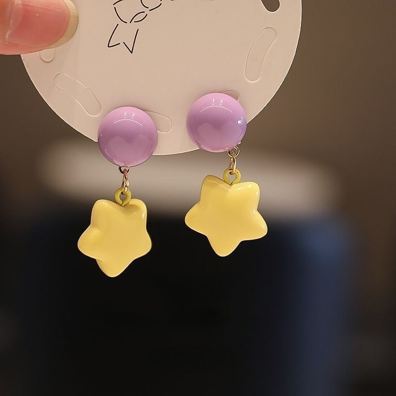 Wholesale Colorful Summer Gorgeous Fireworks Earrings