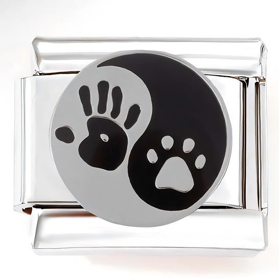 Wholesale DIY stainless steel bracelet little fox skull holiday style module bracelet