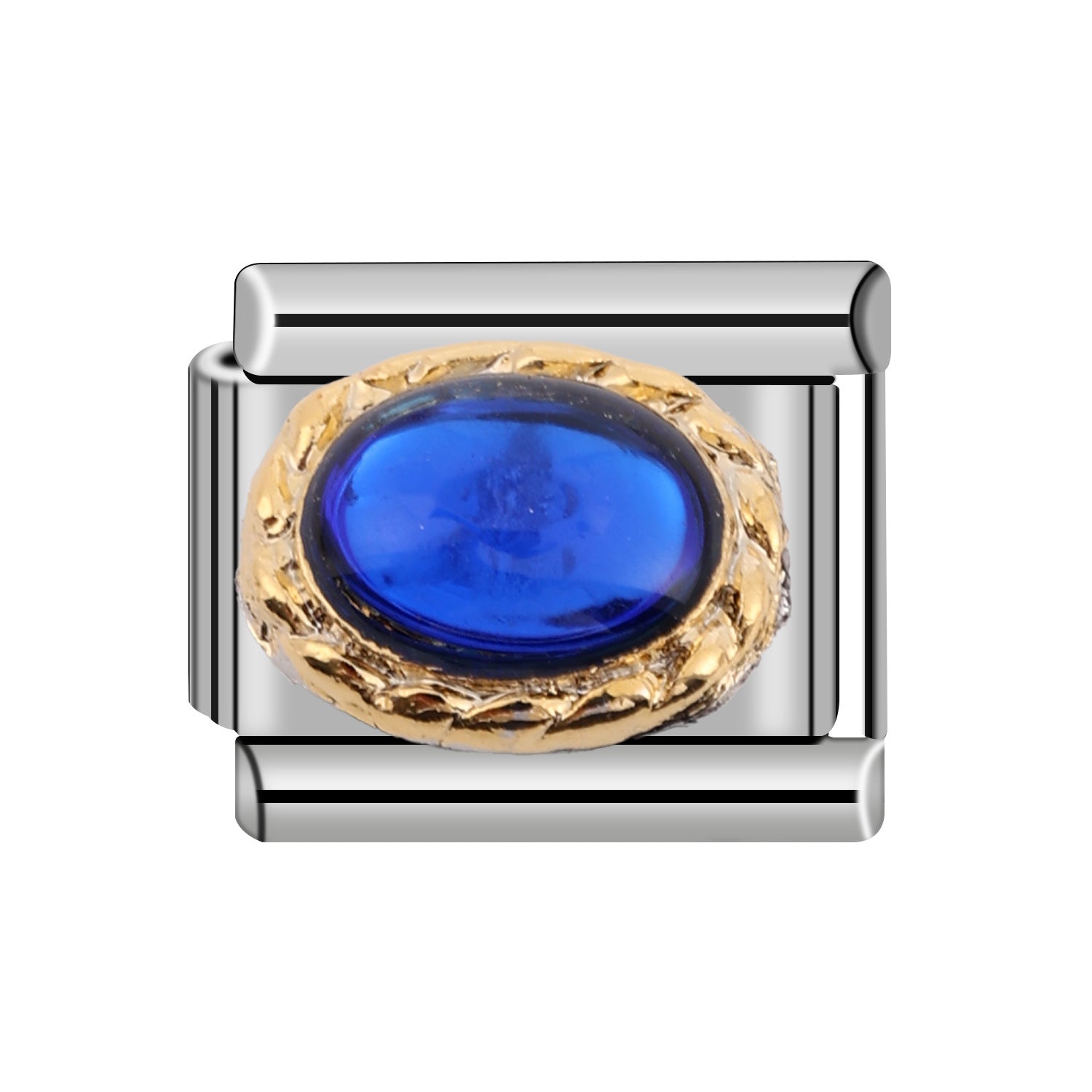 Wholesale Italian Charm Bracelet 9mm DIY Spliced Removable Stainless Steel Flower Oval Composable Bracelet ACC-BT-XY015