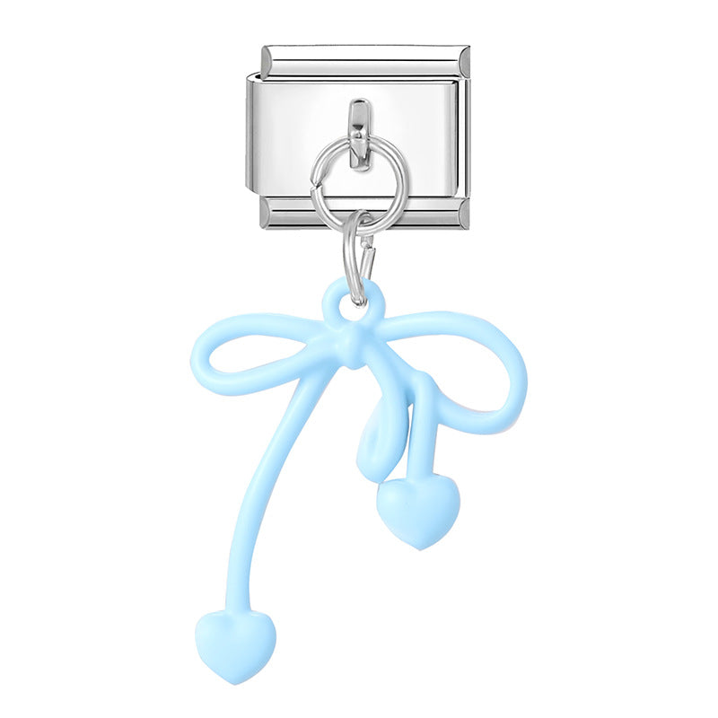 Wholesale 9mm Italian Charm Starter Bracelets DIY Pendant Stainless Steel Composable Bracelet