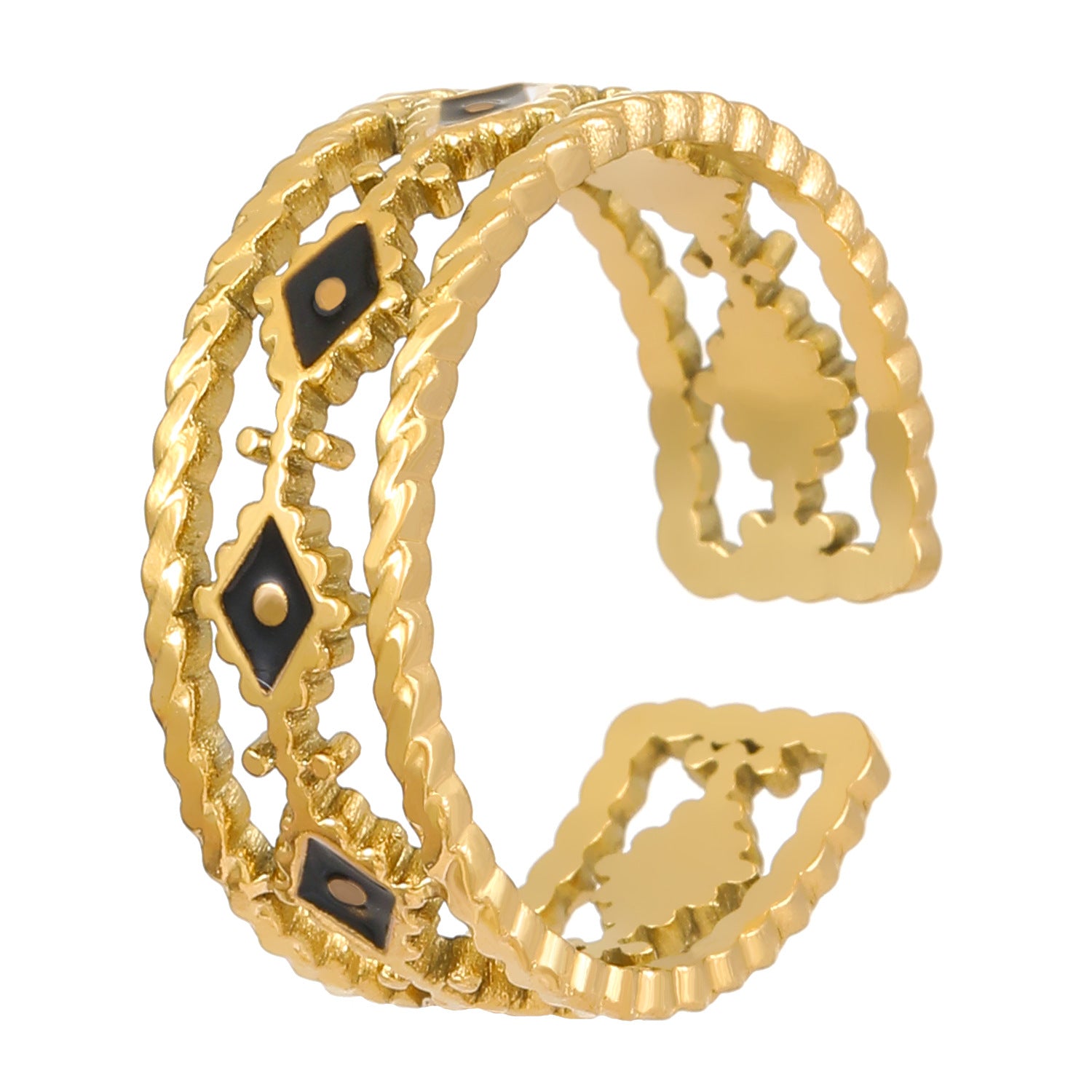 Wholesale  round  Stainless Steel  ring