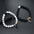 Wholesale Rainbow Beaded Love Magnetic Couple Bracelet