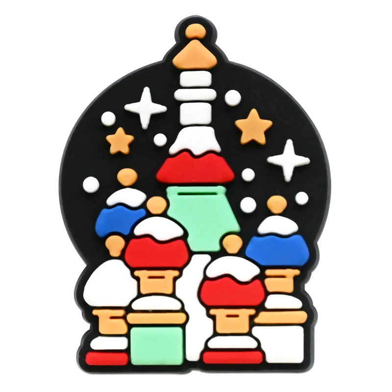 Wholesale Random 200pcs Russian Series Shoe Accessories Shoe Charms